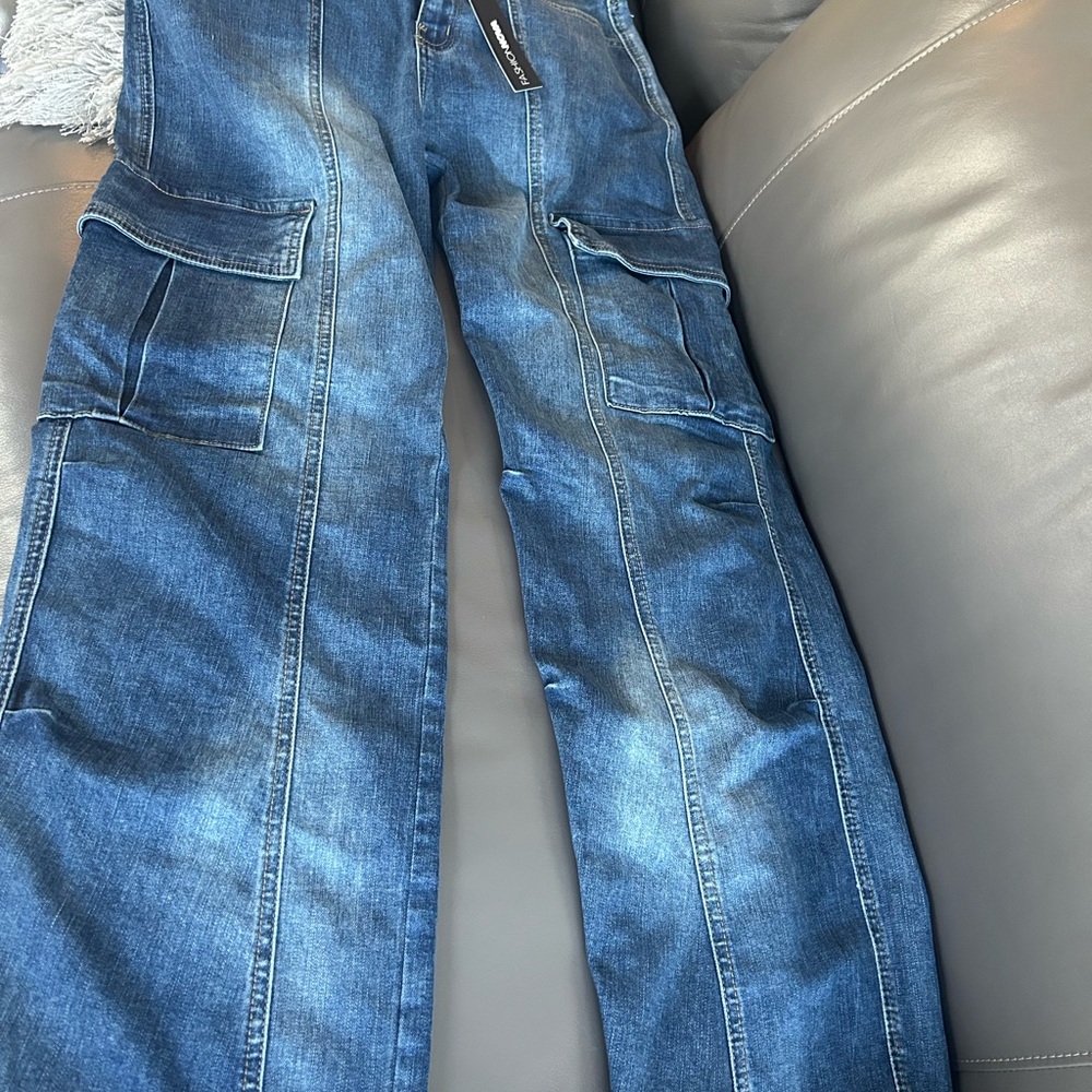 Fashion Nova Classic Blue Denim Jeans